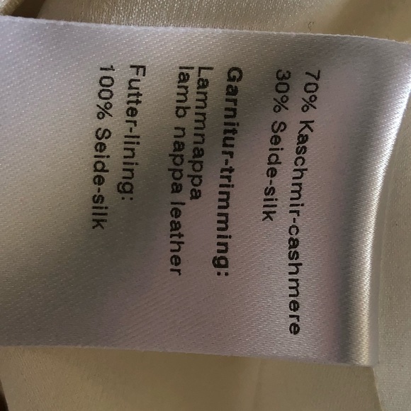 AKRIS Ivory Silk & Cashmere Blazer 14 - Picture 9 of 14